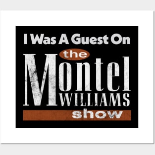 I Was A Guest On The Montel Williams Show / Vintage 90s Style Design Posters and Art